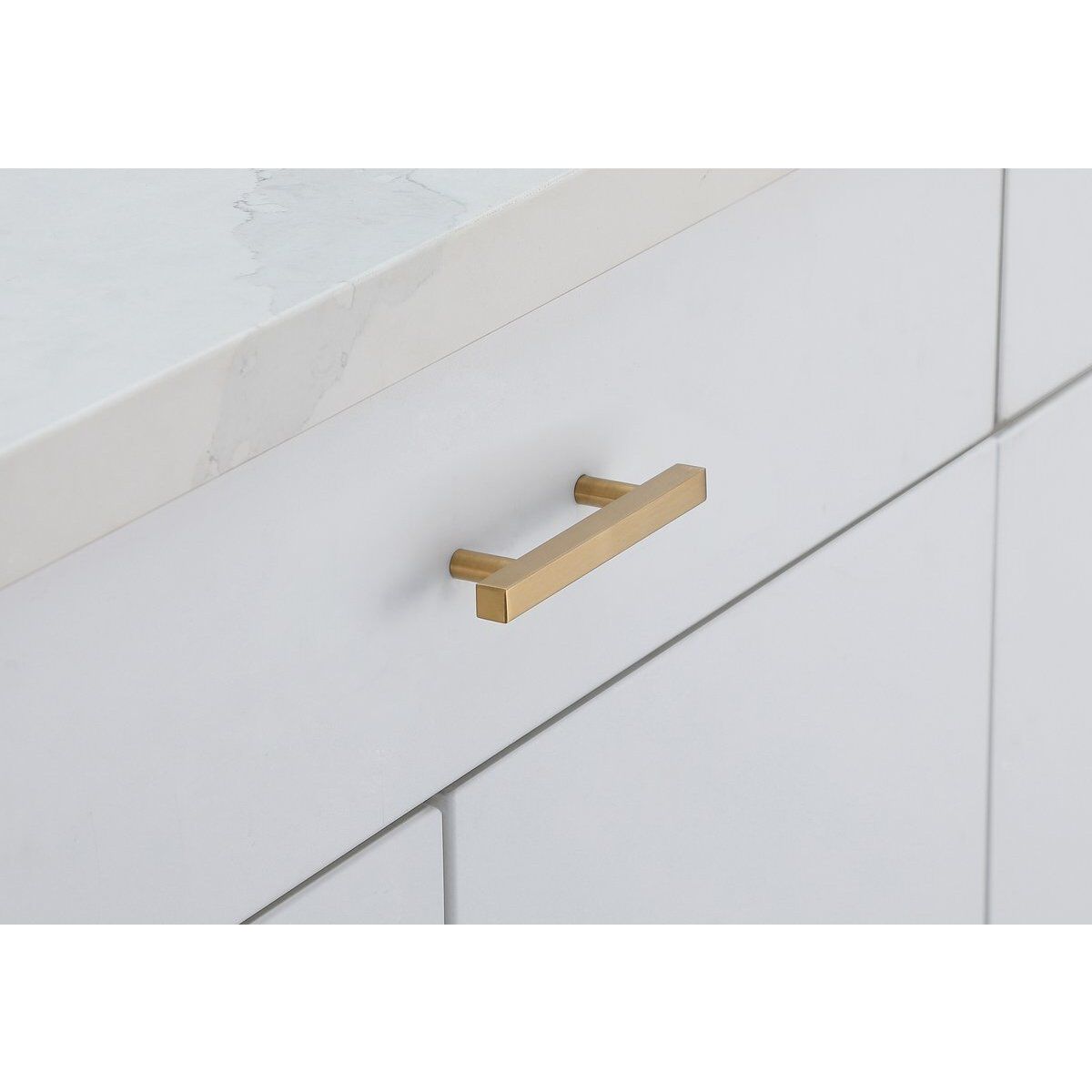 Dior Brass Hardware Drawer Pull, Set of 10