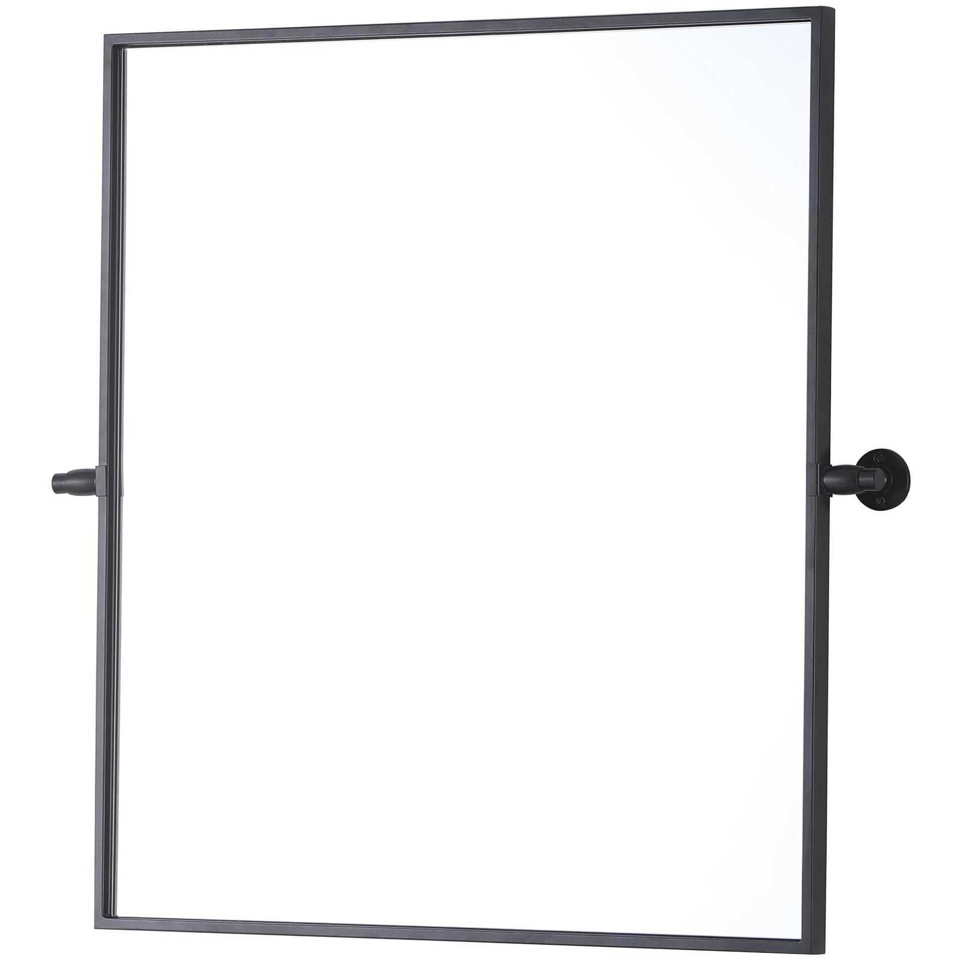 Amoura 30 X 27 inch Black Mirror