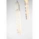 Aurora 10 Light 12 inch Chrome Pendant Ceiling Light