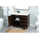 Grant 42 X 19 X 34 inch Expresso Vanity Sink Set