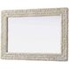 Marlowe 36 X 24 inch Linen White Mirror