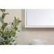 Monet 28 X 28 inch White Wall Mirror