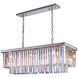 Sydney 12 Light 40 inch Polished Nickel Pendant Ceiling Light in Clear, Urban Classic