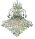 Toureg 15 Light 25 inch Chrome Dining Chandelier Ceiling Light in Royal Cut