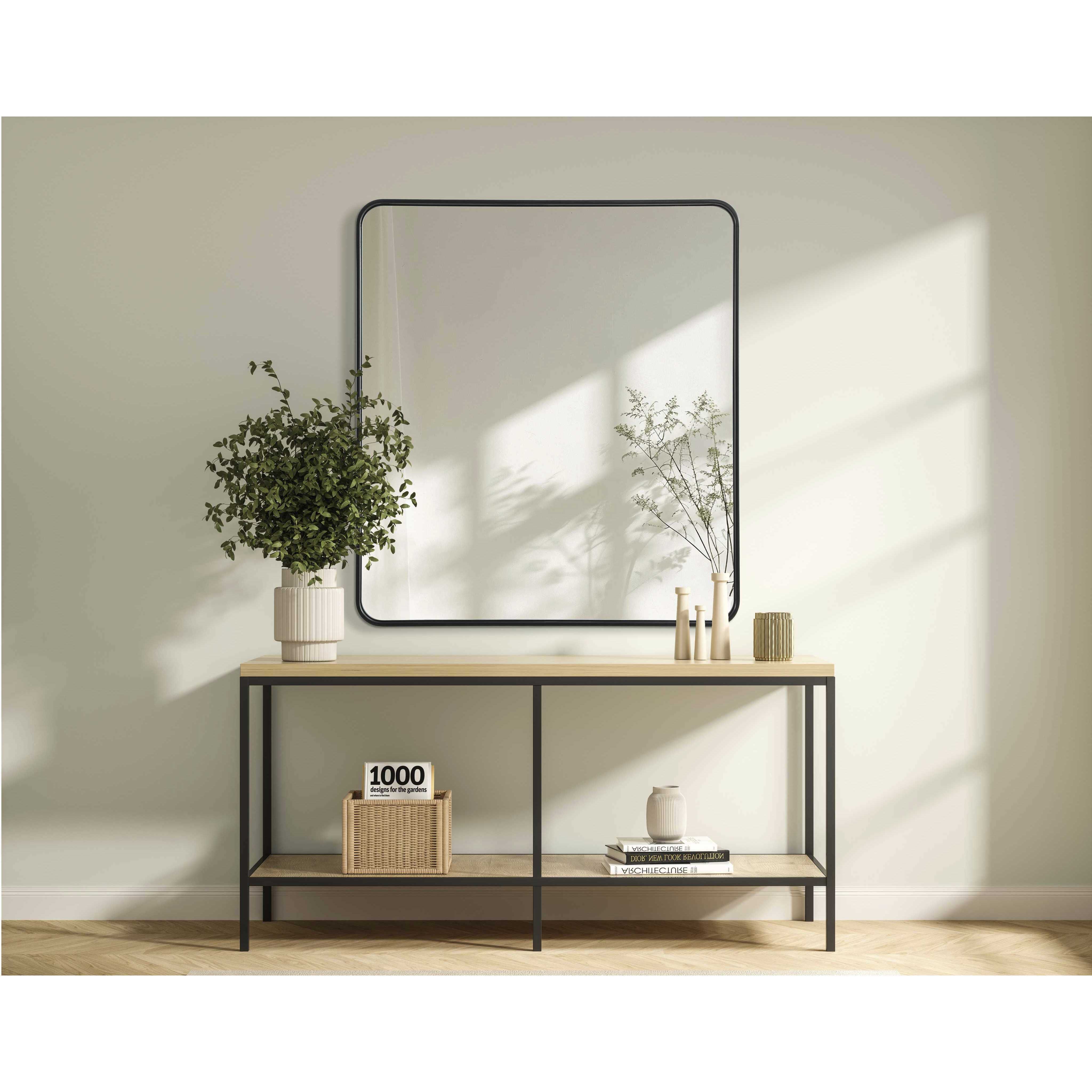 Remy 40 X 36 inch Black Mirror