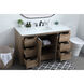 Blake 54 X 22 X 34 inch Natural Oak Vanity Sink Set