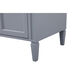 Park Avenue 72 X 22 X 35 inch Grey Vanity Sink Set