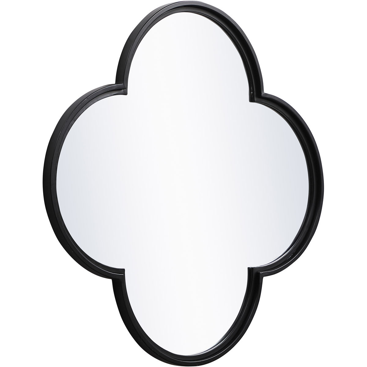 Motif 28 X 28 inch Black Wall Mirror