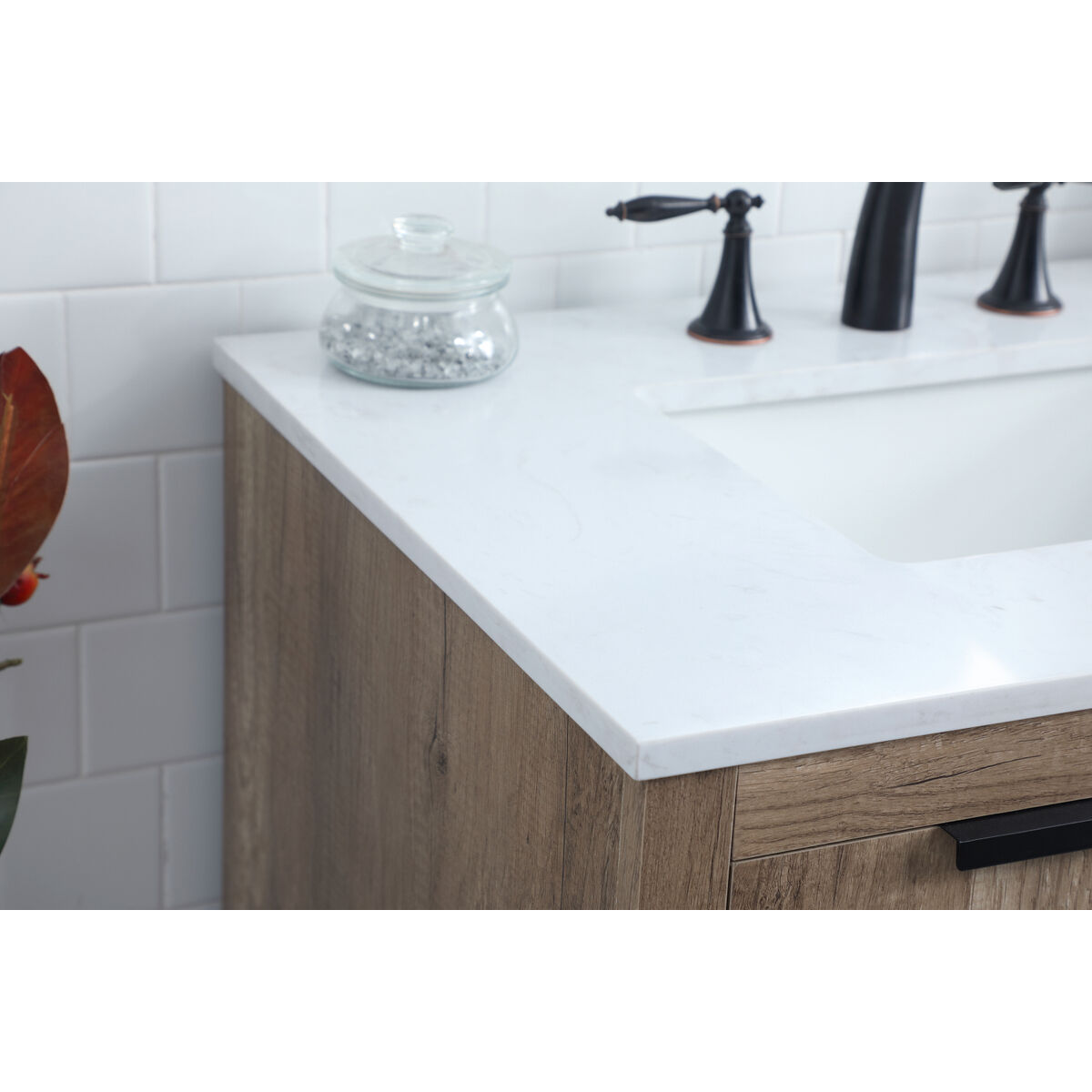 Blake 72 X 22 X 34 inch Natural Oak Vanity Sink Set