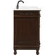 Windsor 60 X 22 X 36 inch Teak Vanity Sink Set