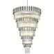 Willow 39 Light 48 inch Chrome Chandelier Ceiling Light