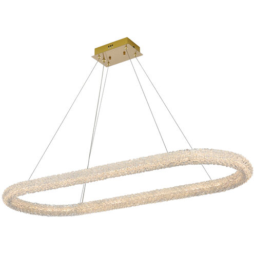 Bowen 1 Light 20 inch Satin Gold Chandelier Ceiling Light
