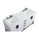 Eugene 60 X 22 X 33.5 inch White Vanity Sink Set