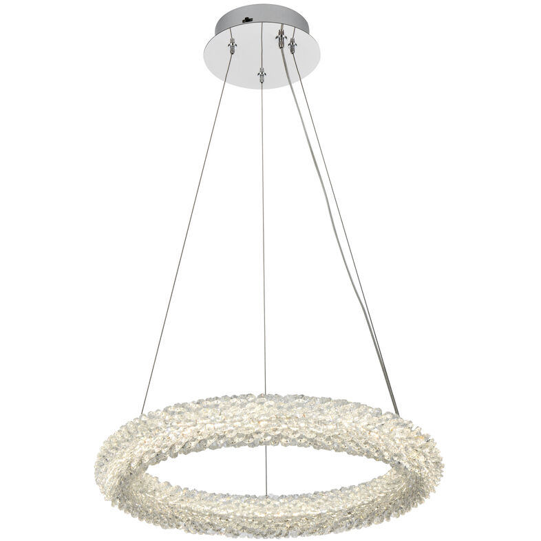 Bowen 1 Light 18 inch Chrome Chandelier Ceiling Light