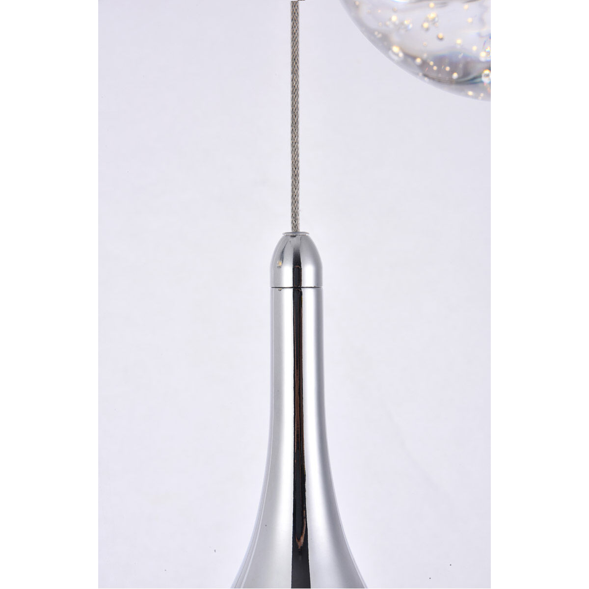 Amherst LED 12 inch Chrome Chandelier Ceiling Light
