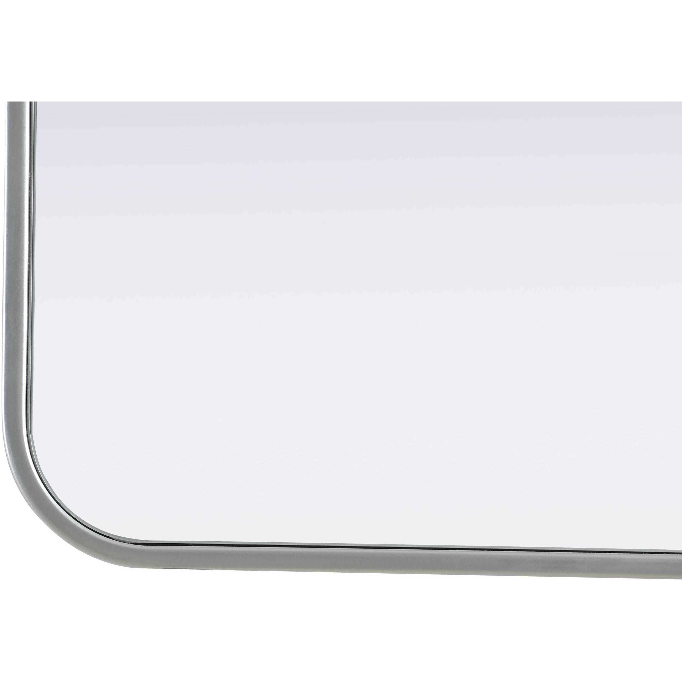 Remy 30 X 20 inch Silver Mirror