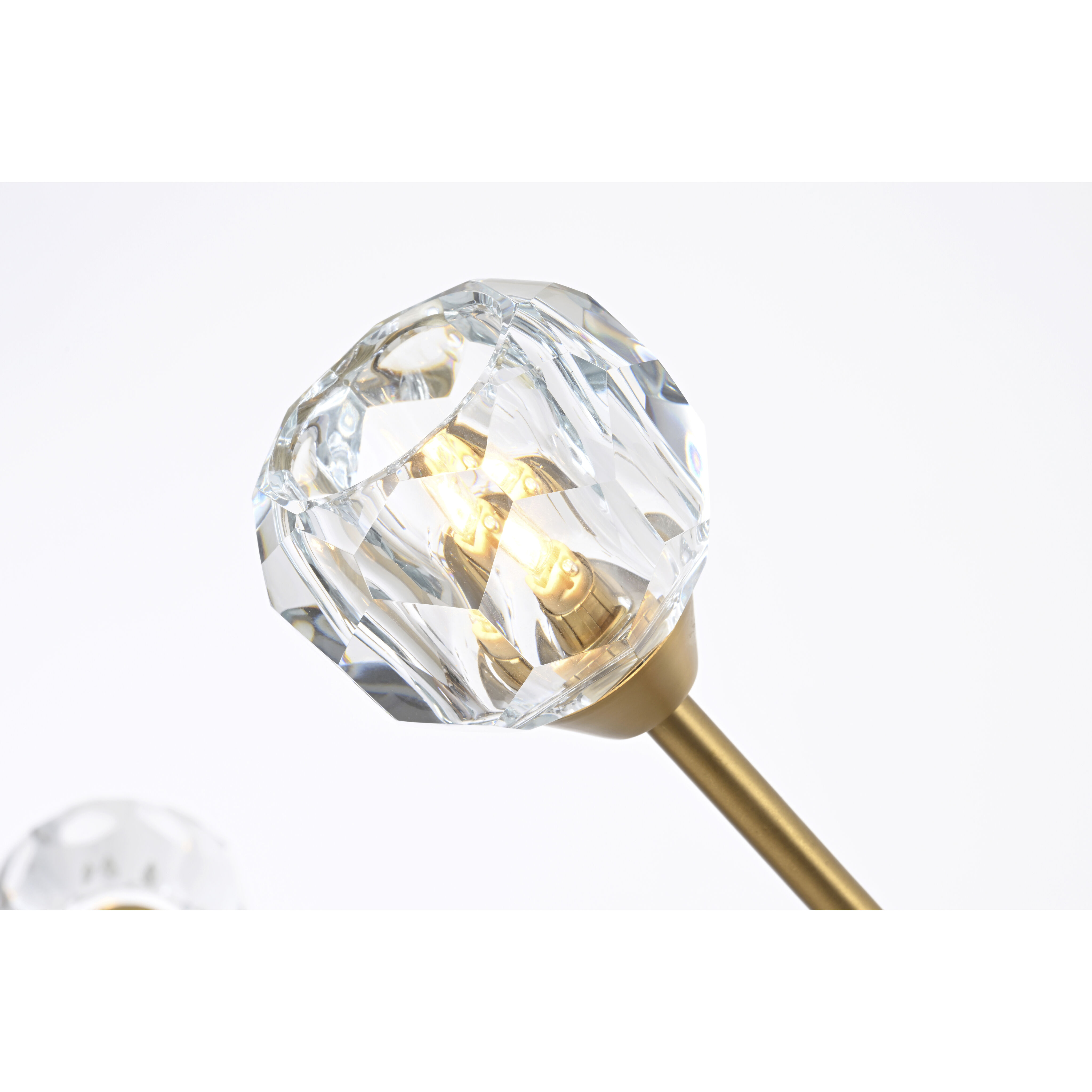 Zayne 10 Light 56 inch Gold Pendant Ceiling Light