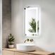Riven 30 X 18 inch White LED Mirror