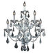 Maria Theresa 7 Light 22 inch Chrome Wall Sconce Wall Light in Clear, Royal Cut