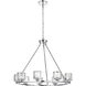 Cadence 9 Light 32 inch Chrome Chandelier Ceiling Light