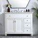 Otto 42 X 21 X 35 inch Antique White Vanity Sink Set