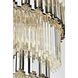 Willow 43 Light 59 inch Chrome Chandelier Ceiling Light