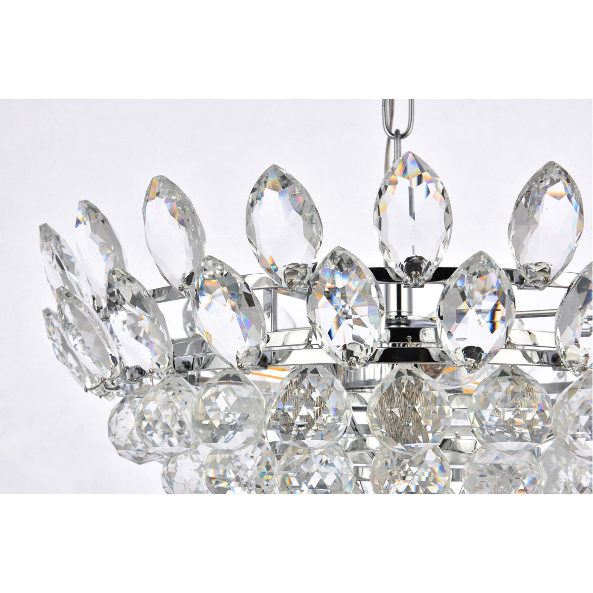 Emilia 5 Light 18 inch Chrome Pendant Ceiling Light