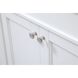 Bennett 60 X 21 X 35 inch White Vanity Sink Set