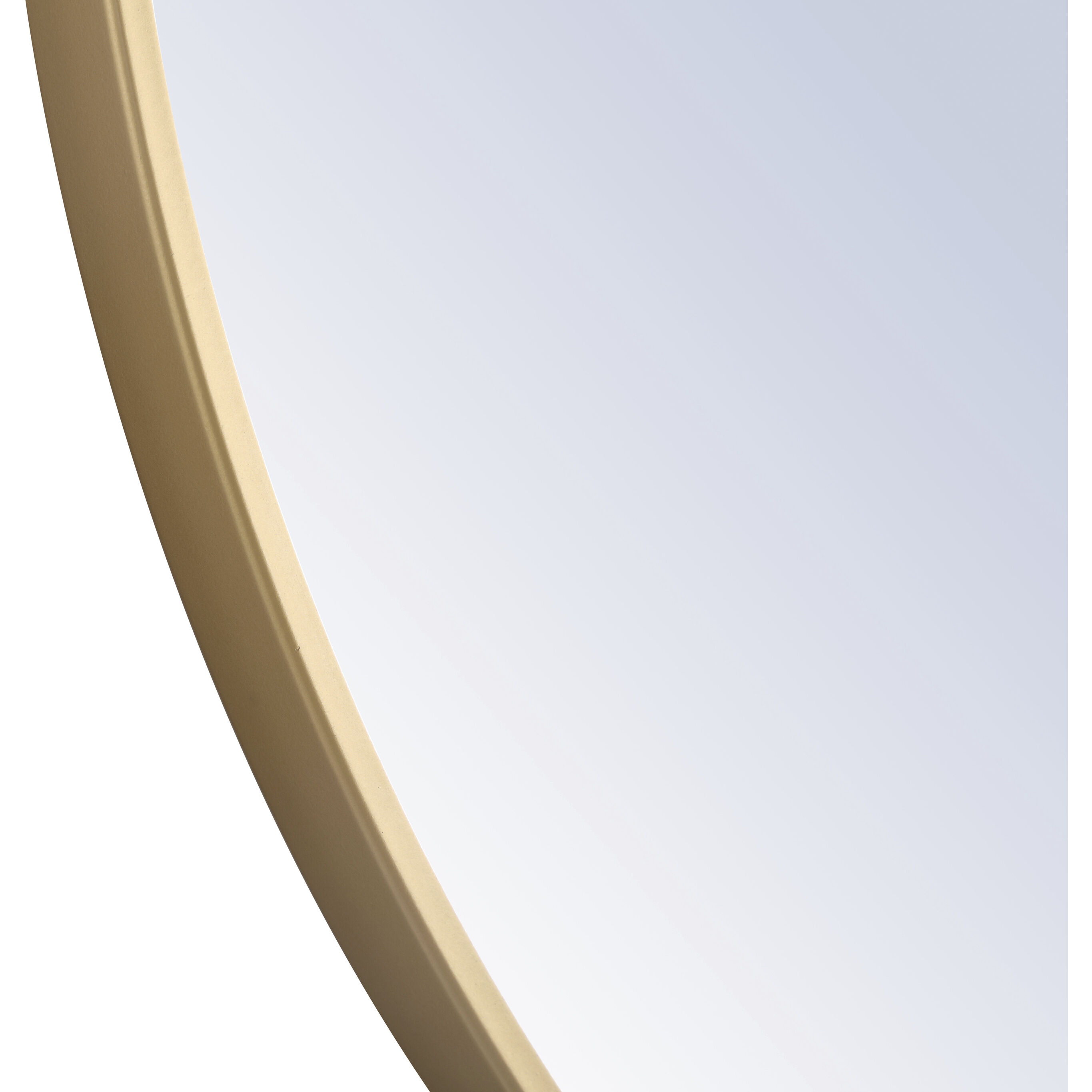 Eternity 24 X 24 inch Brass Wall Mirror