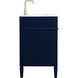 Park Avenue 42 X 22 X 35 inch Blue Vanity Sink Set