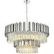 Willow 16 Light 40 inch Chrome Chandelier Ceiling Light
