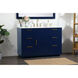 Blake 48 X 22 X 34 inch Blue Vanity Sink Set