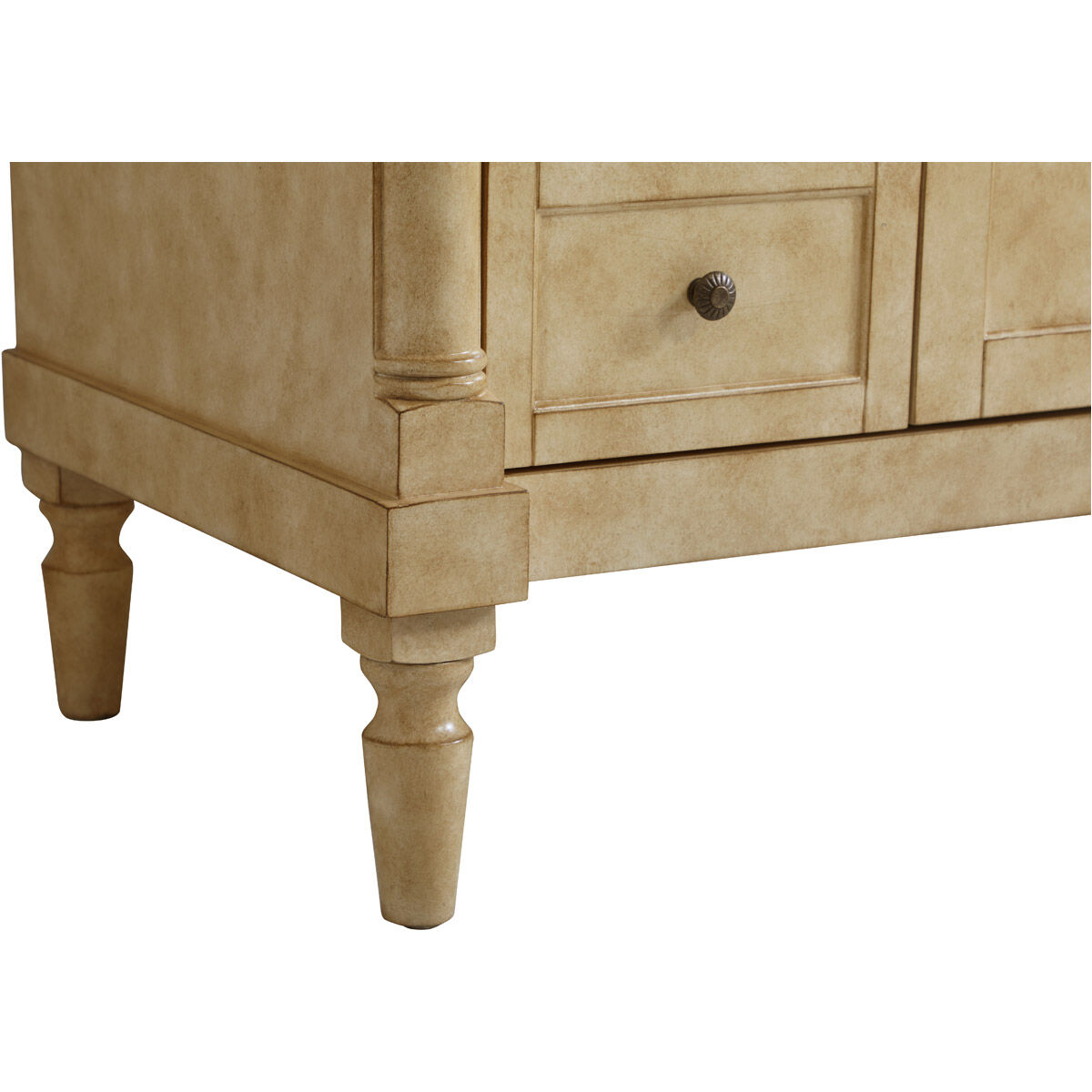 Lexington 48 X 21.5 X 35 inch Antique Beige Vanity Sink Set