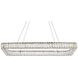 Monroe 1 Light 42 inch Chrome Pendant Ceiling Light