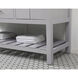 Clement 60 X 22 X 34 inch Grey Bathroom Vanity Cabinet