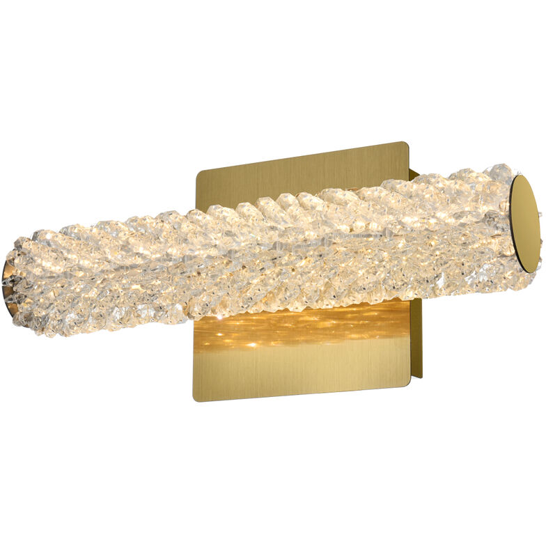 Bowen 1 Light 12 inch Satin Gold Wall Sconce Wall Light