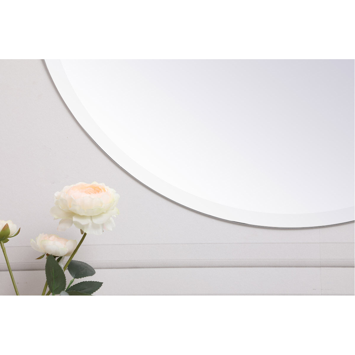 Gracin 28 X 28 inch Clear Wall Mirror