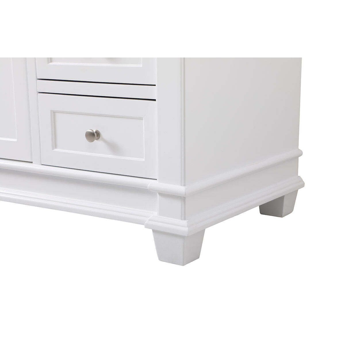 Wesley 60 X 22 X 35 inch White Vanity Sink Set