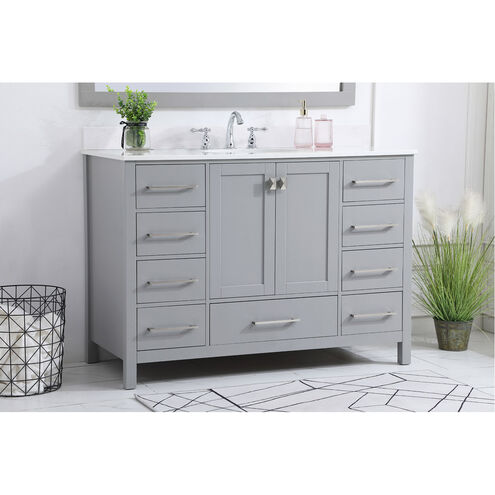Irene 48 X 22 X 34 inch Gray Vanity Sink Set
