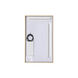 Pier 30 X 24 inch Brass LED Mirror