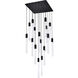 Weston 16 Light 30 inch Black Pendant Ceiling Light