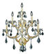 Maria Theresa 7 Light 22 inch Gold Wall Sconce Wall Light in Clear, Royal Cut