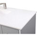 Hayes 48 X 22 X 35 inch Grey Vanity Sink Set