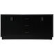 Hayes 72 X 22 X 35 inch Black Vanity Sink Set
