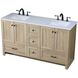 Soma 60 X 34 inch Mango Wood Bathroom Vanity Cabinet