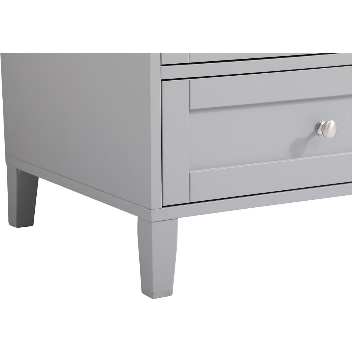 Sommerville 48 X 22 X 34 inch Grey Vanity Sink Set in Gray