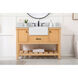 Clement 48 X 22 X 34 inch Natural Wood Bathroom Vanity Cabinet