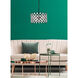 Lyla 3 Light 16 inch Black Pendant Ceiling Light