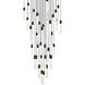 Aurora 36 Light 42 inch Black Chandelier Ceiling Light
