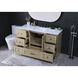 Soma 54 X 34 inch Mango Wood Bathroom Vanity Cabinet